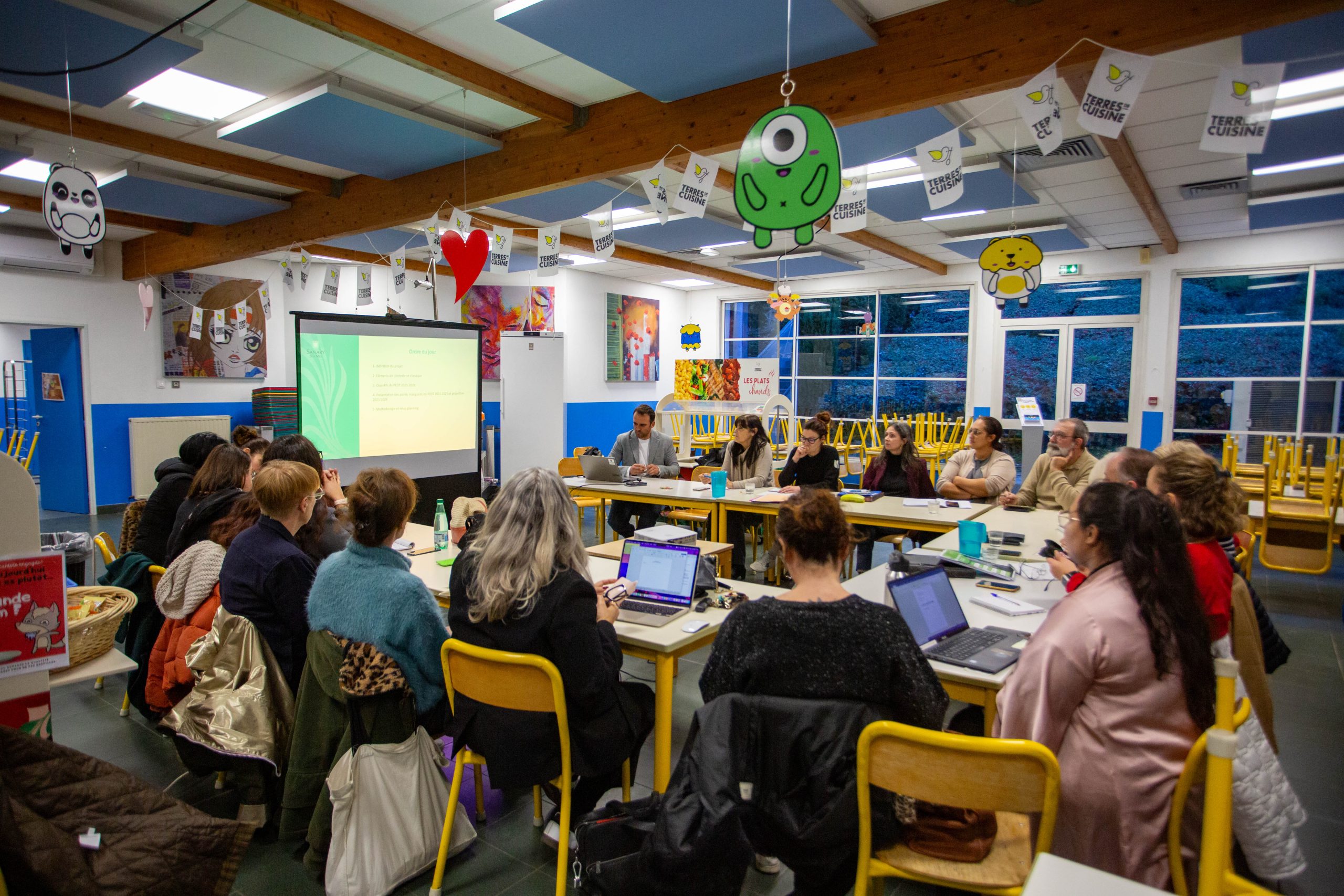 Réunion pour le parcours éducatif de nos enfants