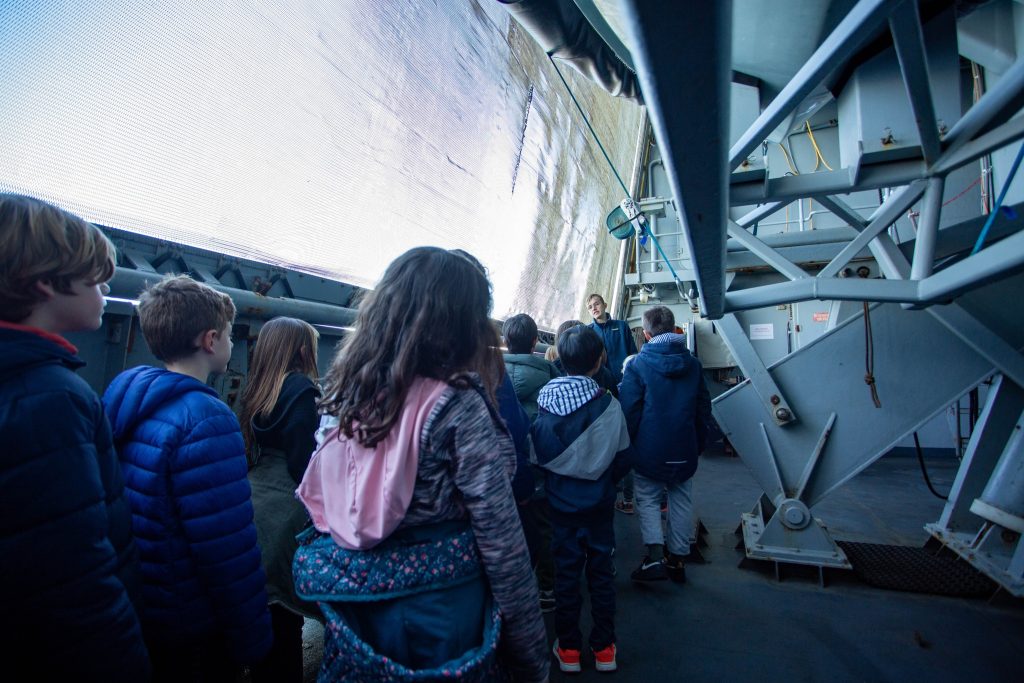 Les enfants de l'école Cousteau ont visité la Frégate Courbet